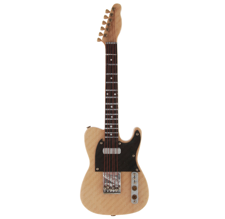 Miniature Wood Electric Guitar